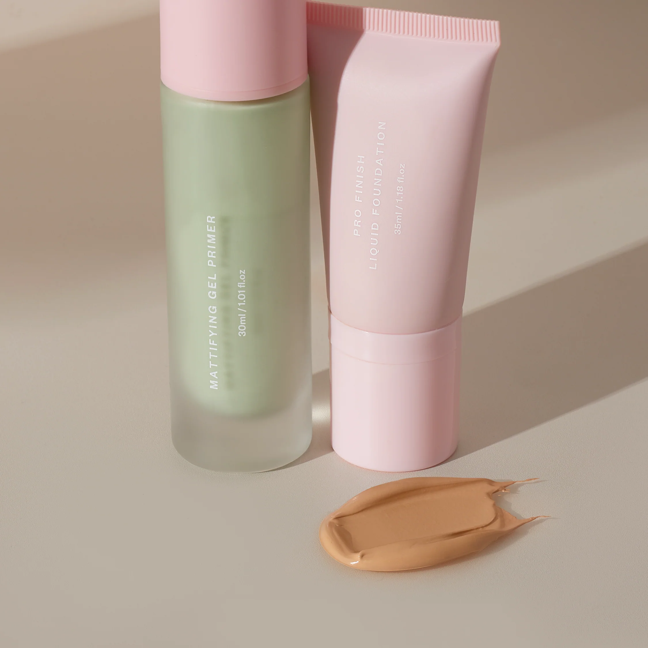 2 Step Pro Finish Liquid Foundation Makeup Bundle - Acne-Prone/Oily/Sensitive Skin - Image 4