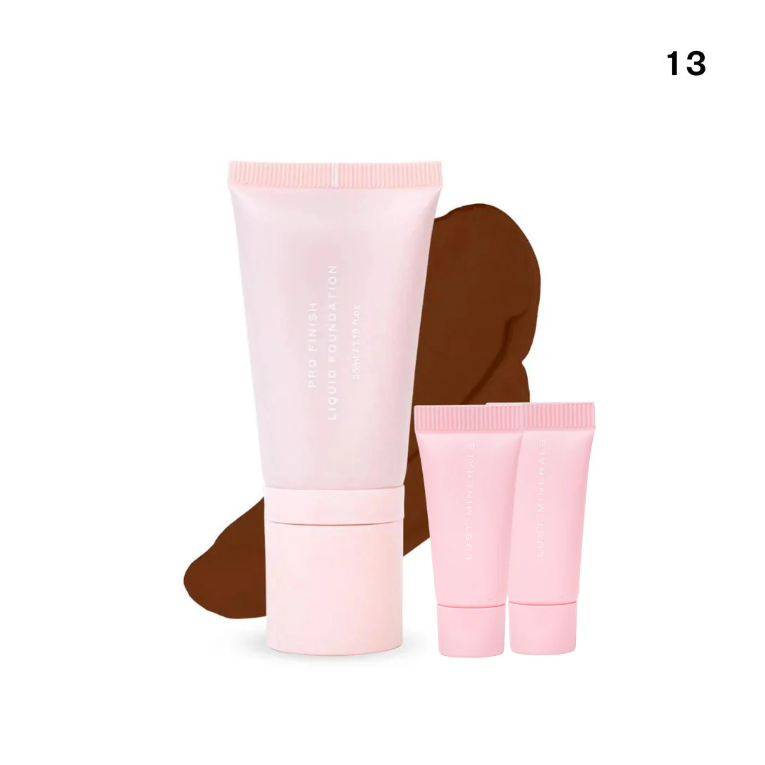 Pro Finish Liquid Foundation + Free Sample Pack - Image 17