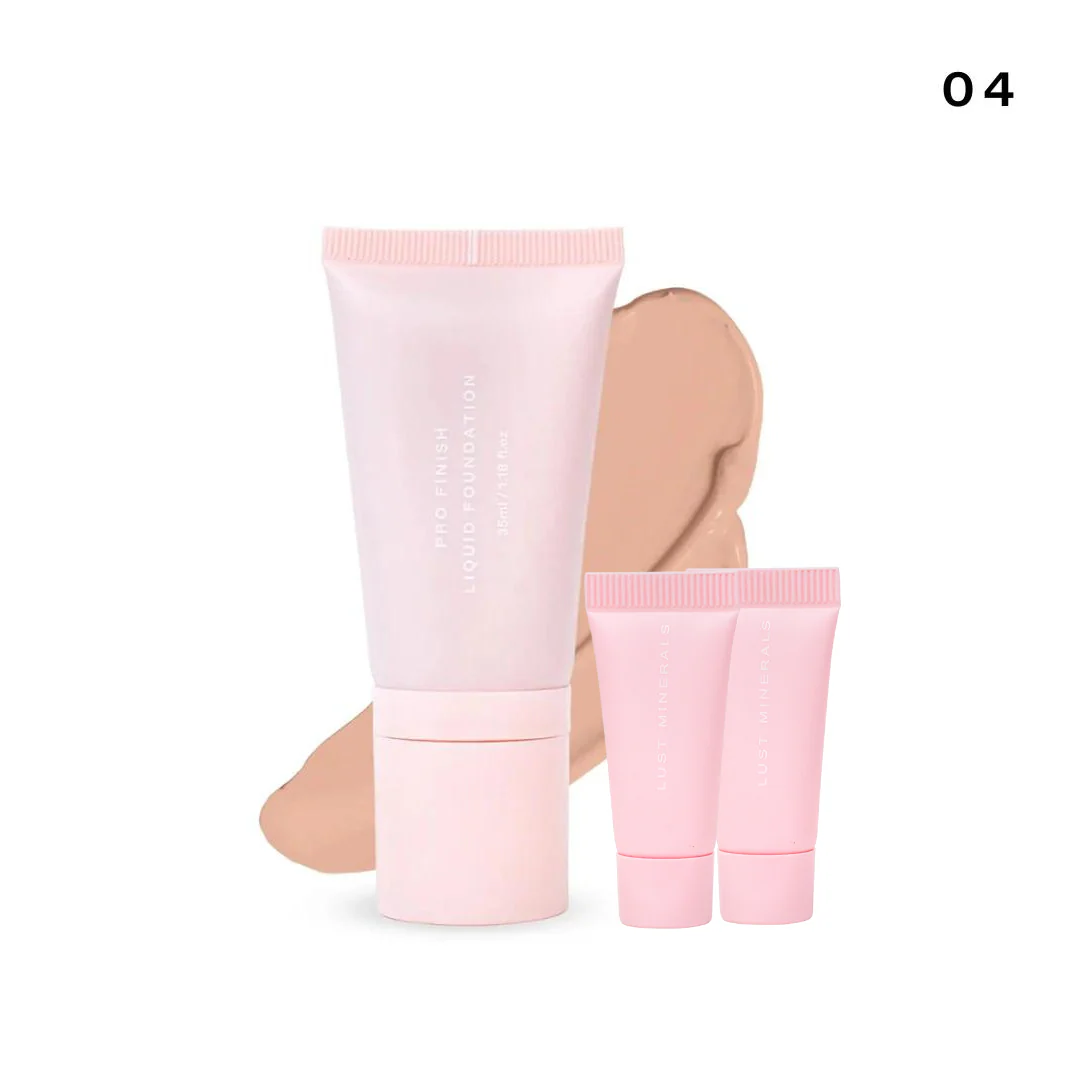 Pro Finish Liquid Foundation + Free Sample Pack - Image 22